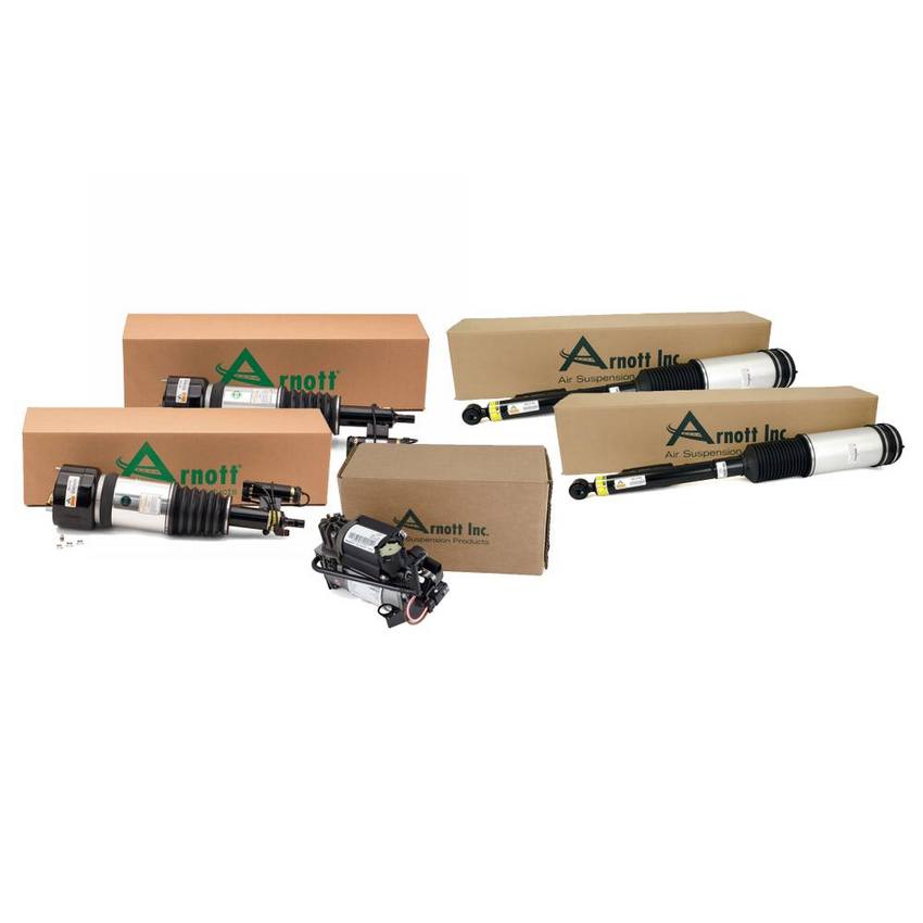 Mercedes Suspension Strut Assembly Kit - Front and Rear (with Airmatic) 220320501380 - Arnott 4001572KIT